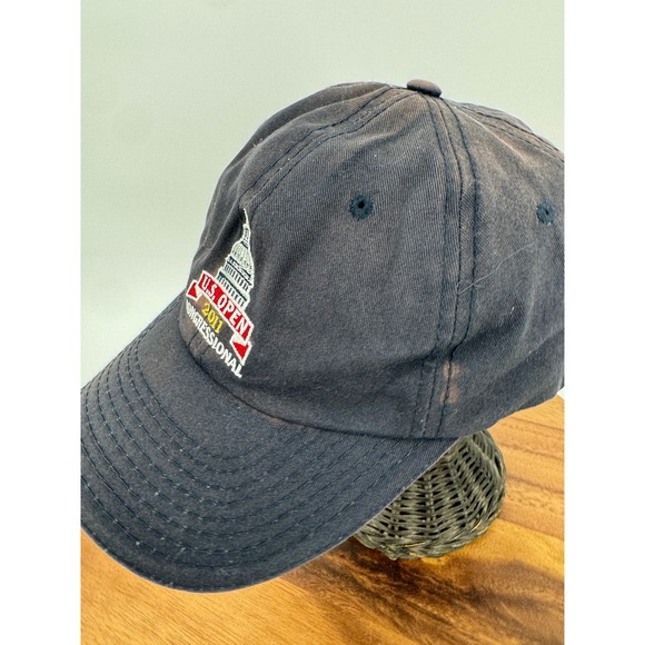 US Open 2011 Congressional Golf Hat Cap Navy‎ Blue USGA Member Adjustable Strap - Picture 3 of 9